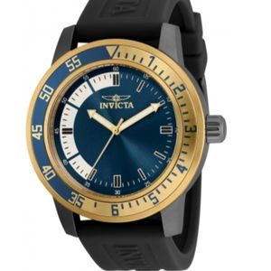 Invicta Specialty Men's Watch - 45mm Steel Case, Black Band (35779)